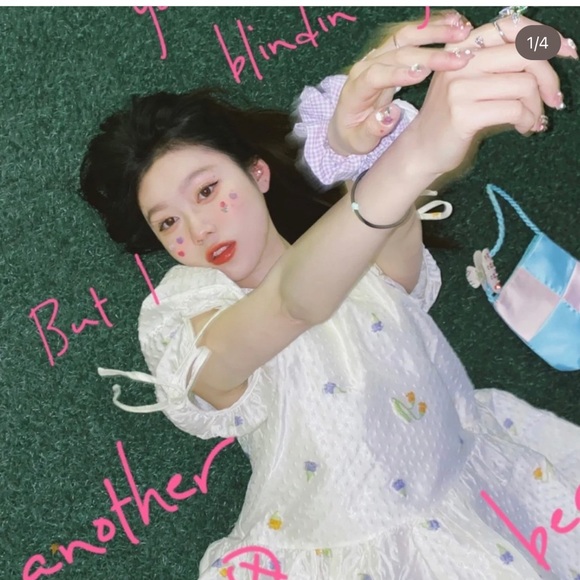 PEACEBIRD Organza Korean Babydoll Dress - Picture 6 of 11